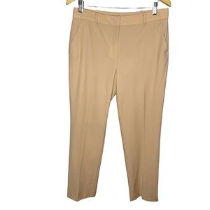 WHISTLES High-Rise Tapered Wool-blend Trousers